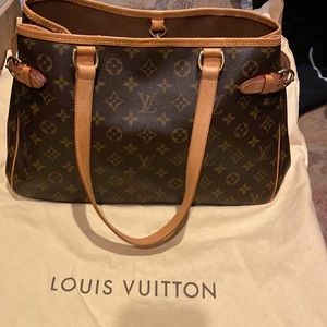 Authentic Louis Vuitton Batignolles Horizontal 🥰 monogram LV tote shoulder bag